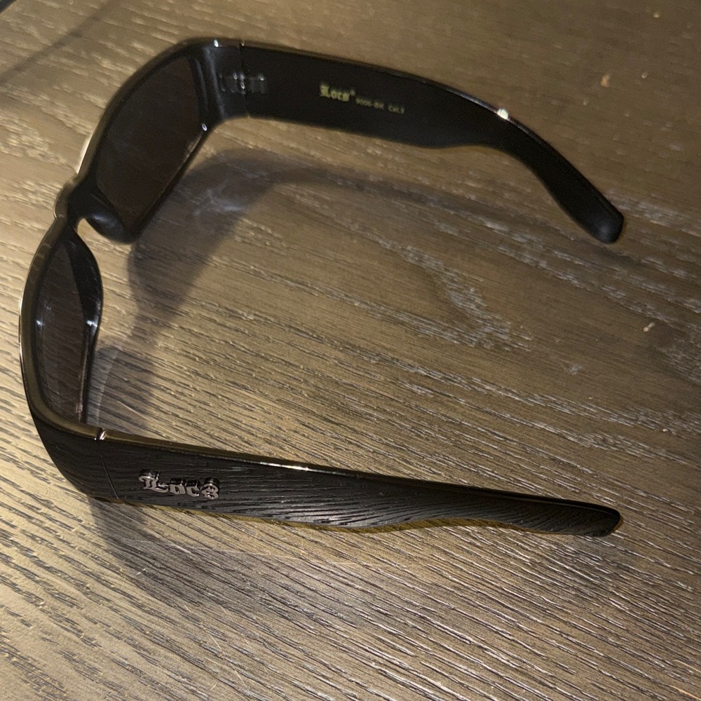 Black Rectangular Sunglasses Duo - Dark Lenses - image 4